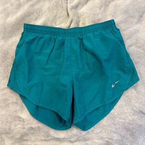 Teal Nike Dri Fit Athletic Shorts